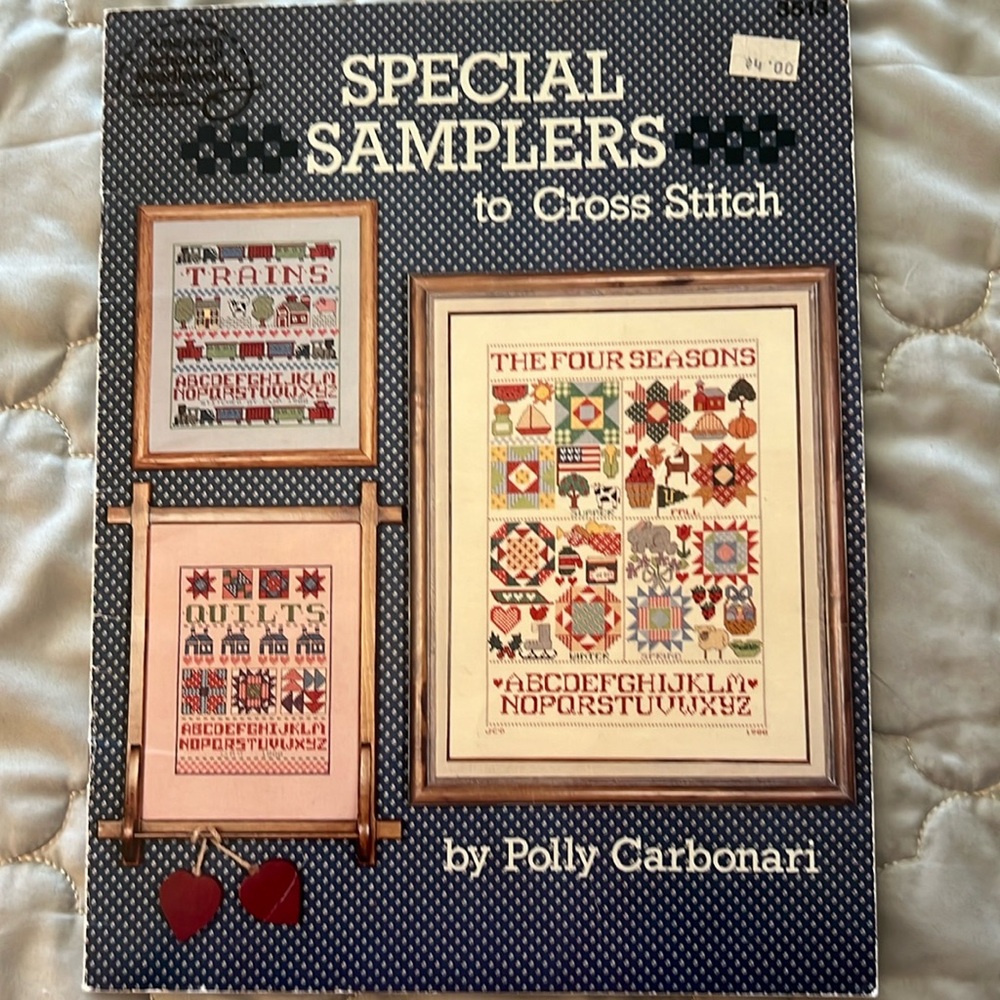 Count Cross Stitch Sampler Book - Vintage